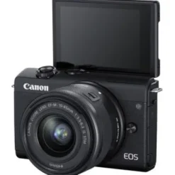 Online Canon EOS M200 Mirrorless Digital Camera with 15-45mm Lens (Black)