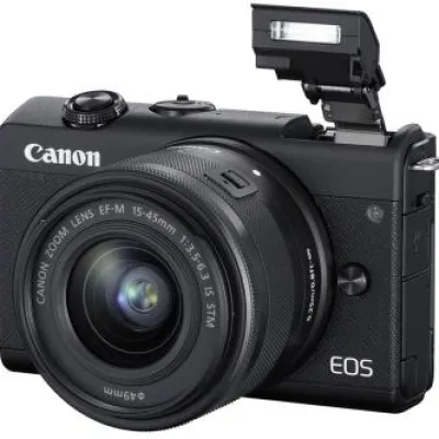 Online Canon EOS M200 Mirrorless Digital Camera with 15-45mm Lens (Black) and Video/Vlogging Bundle. Includes: SanDisk 64GB Ultra SDXC Memory Card, 50†Professional Tripod, 6.5†Tabletop Tripod, and Much More.