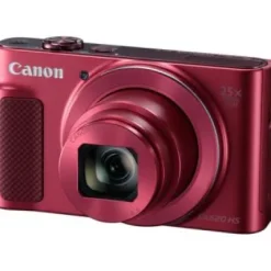Clearance Canon PowerShot SX620 HS Digital Camera (Red) + SanDisk 64GB Ultra Memory Card, 2X Extended Life Batteries (1600 mAh) with Rapid Travel Charger, Water-Resistant Gadget Bag & Much More (17pc Bundle)