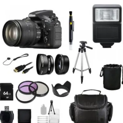 Hot Nikon D810 DSLR Camera with 24-120mm Lens + Professional Photographers Bundle