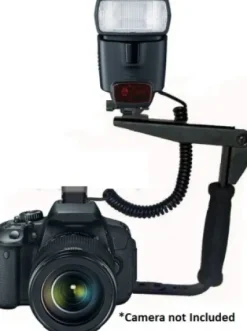New SLRHut Pro Combo Flash Kit with Bracket and Shoe Cord