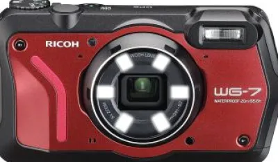 Clearance Ricoh WG-7 Digital Camera Tough Waterproof Dustproof 4K WEB Camera (Red)
