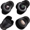 Online Rokinon 24, 35, 50, 85mm T1.5 Cine DS Lens Kit for Canon EF Mount