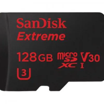Clearance SanDisk 128GB Extreme UHS-I microSDXC Memory Card