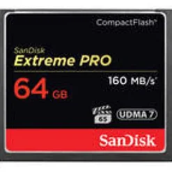 Fashion Sandisk SDCFXPS-064G-X46 64GB Extreme Pro 160MB/s CompactFlash Card