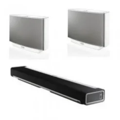 Outlet Sonos PLAYBAR Wireless Soundbar + 2 PLAY:5 All-in-One Wireless Music System (White)