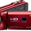 Sale Sony PJ380E PAL HD Camcorder with Projector(Red)