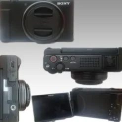 Discount Sony ZV-1F Camera Bundle (Black) - Includes: 64GB Extreme Memory Card, 4PC Macro Close-Up Filter Kit, Replacement Battery + Travel Charger & More (21pc Bundle)