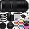Fashion Tamron 70-210mm f/4 Di VC USD Lens for Nikon F - AFA034N-700 and Essential Accessory Bundle