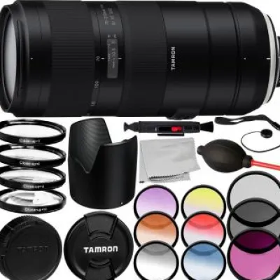 Fashion Tamron 70-210mm f/4 Di VC USD Lens for Nikon F - AFA034N-700 and Essential Accessory Bundle