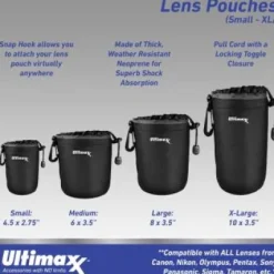 Discount Ultimaxx Tamron 35-150mm f/2-2.8 Lens Bundle (E-Mount) - Includes: Water-Resistant Lens Pouch, 4PC Macro Close-Up Filter Kit (+1, +2, +4, +10) & More (14pc Bundle)