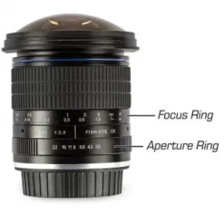 Online Ultimaxx 7mm f/3 HD Aspherical Fisheye Lens & Removable Hood Kit for Nikon D5, D4, D850, D810, D800, D750, D610, D600, D7500, D7200, D7100, D5600, D5500, D5300, D5200, D3400 & D3300 Digital SLR Camera